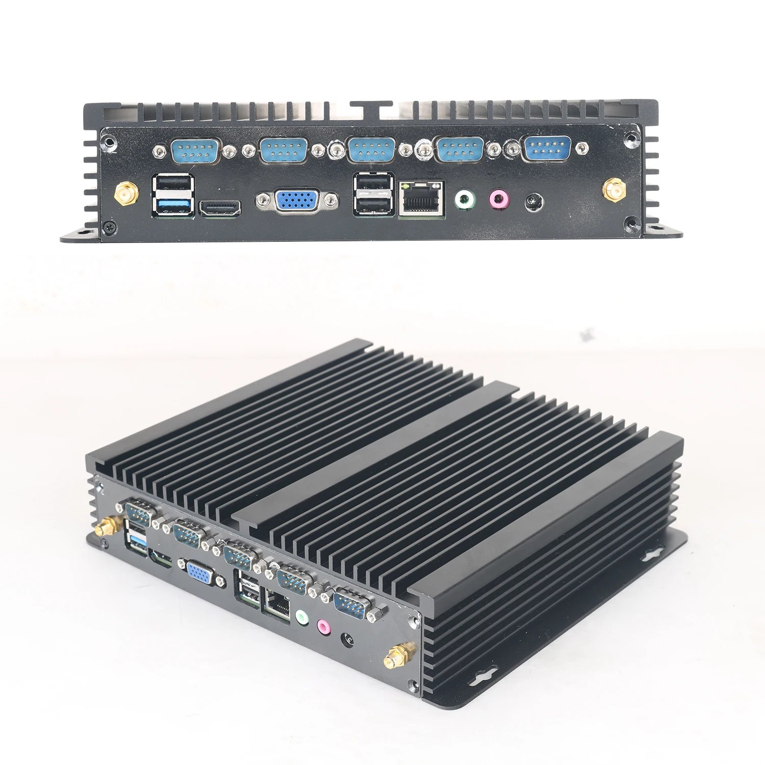 Industrial Mini PC Fanless Computer Core i5 2x Gigabit Ethernet Wireless WIFI COM USB Windows 10 Microcomputer - Image 5