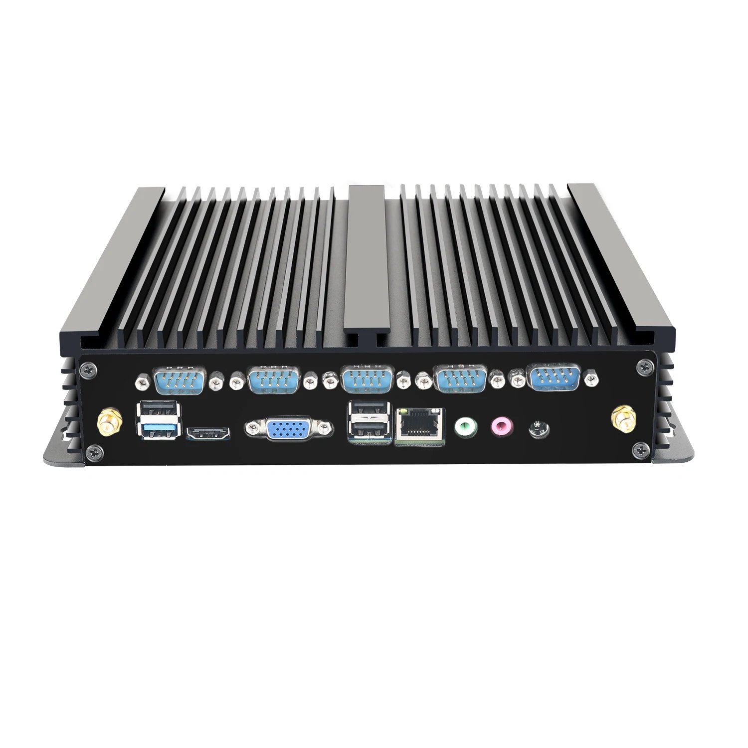 Industrial Mini PC Fanless Computer Core i5 2x Gigabit Ethernet Wireless WIFI COM USB Windows 10 Microcomputer - Image 2