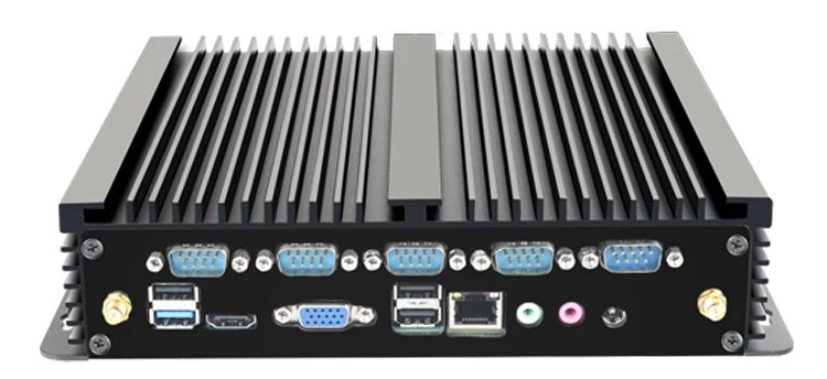 Industrial Mini PC Fanless Computer Core i5 2x Gigabit Ethernet Wireless WIFI COM USB Windows 10 Microcomputer Industrial Mini PC Fanless Computer Core i5 2x Gigabit Ethernet Wireless WIFI COM USB Windows 10 Microcomputer