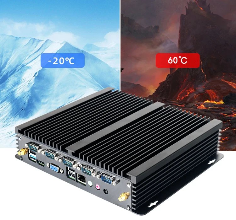 Industrial Mini PC Fanless Computer Core i5 2x Gigabit Ethernet Wireless WIFI COM USB Windows 10 Microcomputer Industrial Mini PC Fanless Computer Core i5 2x Gigabit Ethernet Wireless WIFI COM USB Windows 10 Microcomputer
