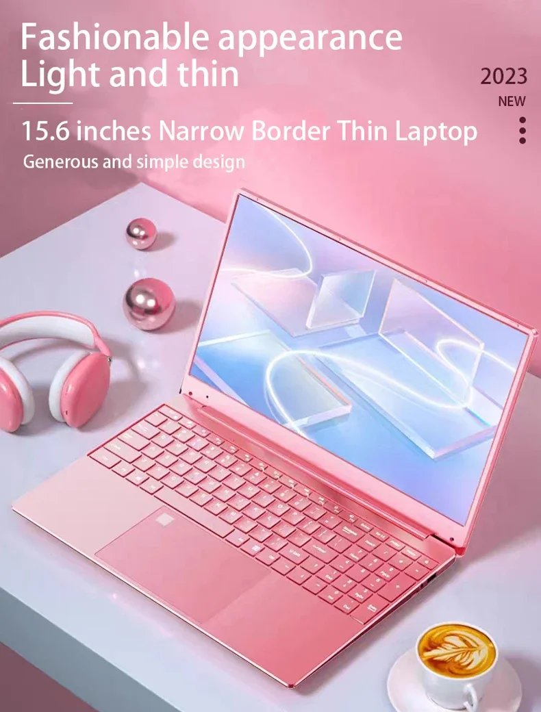 Stylish Pink 15.6