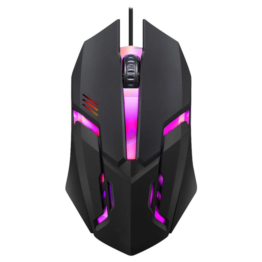 USB Wired Mouse RGB Colorful Gaming Mouse 5000 DPI Optical Wired Mouse Mice Ergonomic Mouse for PC Computer Desktop Macbook Pro