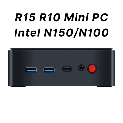 SZBOX R15 R10 Intel N150 N100 Mini PC Windows 11 Pro DDR4 M.2 NVMe SSD Dual 2.5G LAN WiFi6 BT DP Desktop Office Gaming Computer