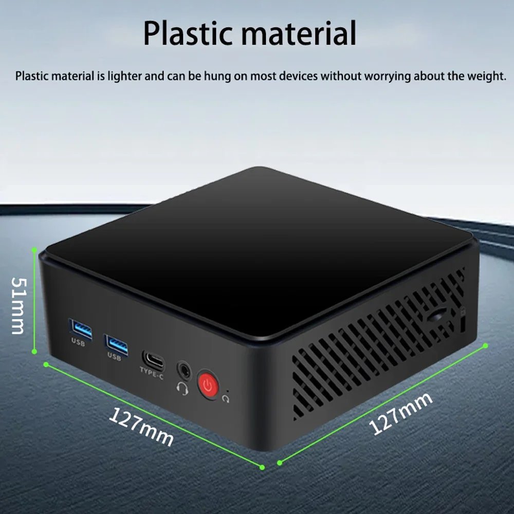 SZBOX R15 R10 Intel N150 N100 Mini PC Windows 11 Pro DDR4 M.2 NVMe SSD Dual 2.5G LAN WiFi6 BT DP Desktop Office Gaming Computer - Image 2