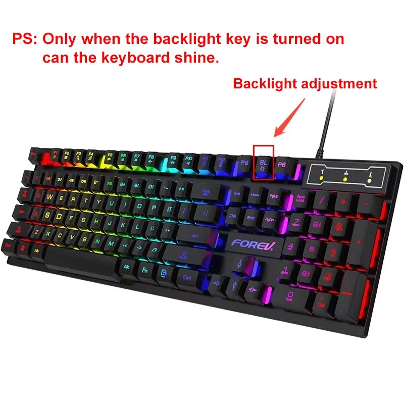 104 key Backlit Mechanical Keyboard Wired Gaming Keyboard waterproof Luminous keyboard And Mouse Set for Gamer PC Laptop Office 104 key Backlit Mechanical Keyboard Wired Gaming Keyboard waterproof Luminous keyboard And Mouse Set for Gamer PC Laptop Office