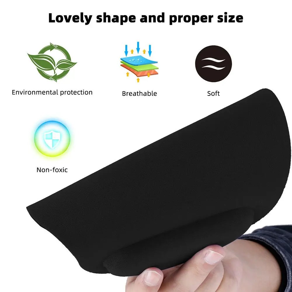 Ergonomic Wrist Rest Mouse Pad Comfortable Wrist Support Non Slip Mice Mat Soft Mousepad For PC Laptop Computer Ergonomic Wrist Rest Mouse Pad Comfortable Wrist Support Non Slip Mice Mat Soft Mousepad For PC Laptop Computer