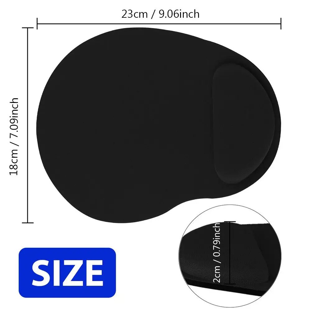 Ergonomic Wrist Rest Mouse Pad Comfortable Wrist Support Non Slip Mice Mat Soft Mousepad For PC Laptop Computer Ergonomic Wrist Rest Mouse Pad Comfortable Wrist Support Non Slip Mice Mat Soft Mousepad For PC Laptop Computer