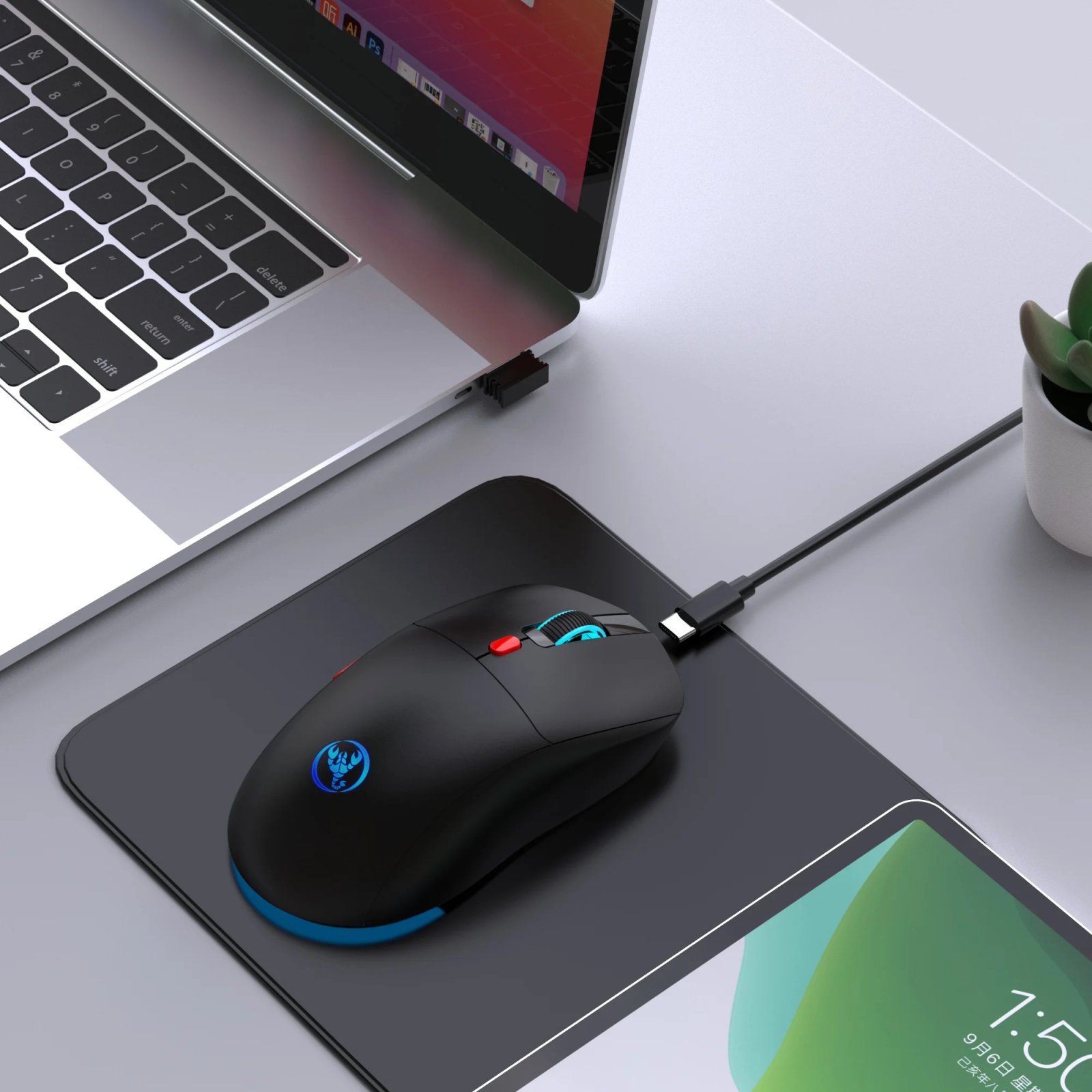 Rechargeable 2.4G USB Wireless Mouse Adjustable 3600dpi 7 Colors RGB Comfortable Mice for Home Office Laptop Computer Gamer Rechargeable 2.4G USB Wireless Mouse Adjustable 3600dpi 7 Colors RGB Comfortable Mice for Home Office Laptop Computer Gamer