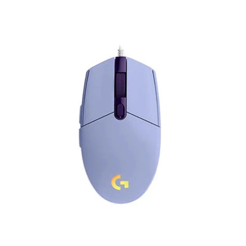 Logitech G102 Mouse USB Wired Gaming Mouse 8000 DPI Rainbow Optical Effect Screen For PC/Mac Computer and Laptop Logitech G102 Mouse USB Wired Gaming Mouse 8000 DPI Rainbow Optical Effect Screen For PC/Mac Computer and Laptop