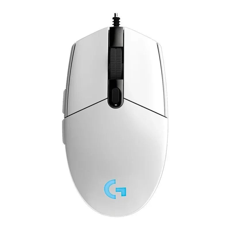 Logitech G102 Mouse USB Wired Gaming Mouse 8000 DPI Rainbow Optical Effect Screen For PC/Mac Computer and Laptop Logitech G102 Mouse USB Wired Gaming Mouse 8000 DPI Rainbow Optical Effect Screen For PC/Mac Computer and Laptop