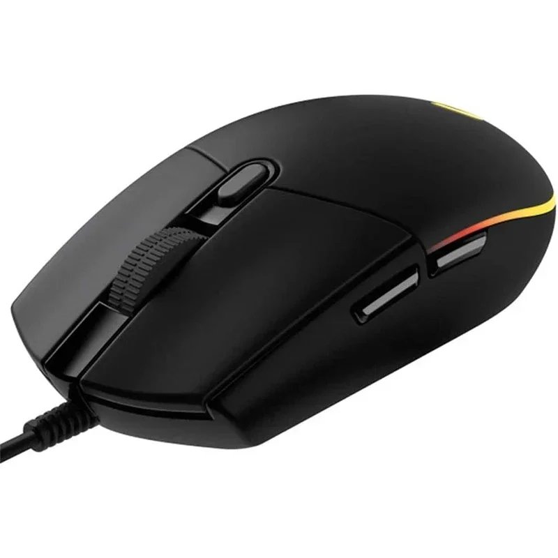 Logitech G102 Mouse USB Wired Gaming Mouse 8000 DPI Rainbow Optical Effect Screen For PC/Mac Computer and Laptop Logitech G102 Mouse USB Wired Gaming Mouse 8000 DPI Rainbow Optical Effect Screen For PC/Mac Computer and Laptop