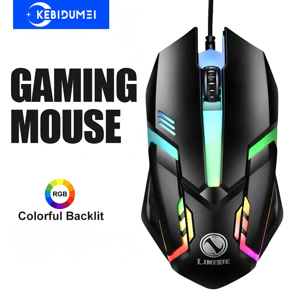 USB Wired Mouse RGB Colorful Mosue E-Sports Gaming Mouse Wired Office Mouse Mice For PC Desktop Laptop Computer Windows iOS USB Wired Mouse RGB Colorful Mosue E-Sports Gaming Mouse Wired Office Mouse Mice For PC Desktop Laptop Computer Windows iOS