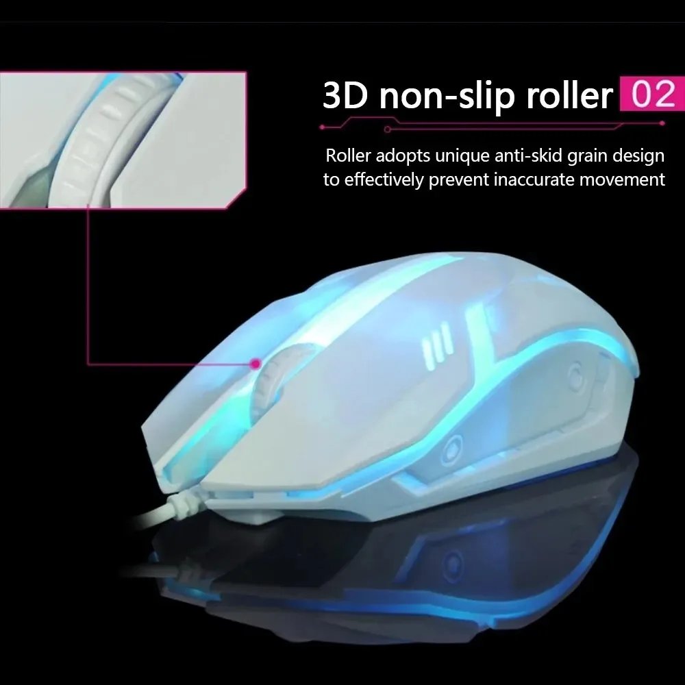 USB Wired Mouse RGB Colorful Mosue E-Sports Gaming Mouse Wired Office Mouse Mice For PC Desktop Laptop Computer Windows iOS USB Wired Mouse RGB Colorful Mosue E-Sports Gaming Mouse Wired Office Mouse Mice For PC Desktop Laptop Computer Windows iOS