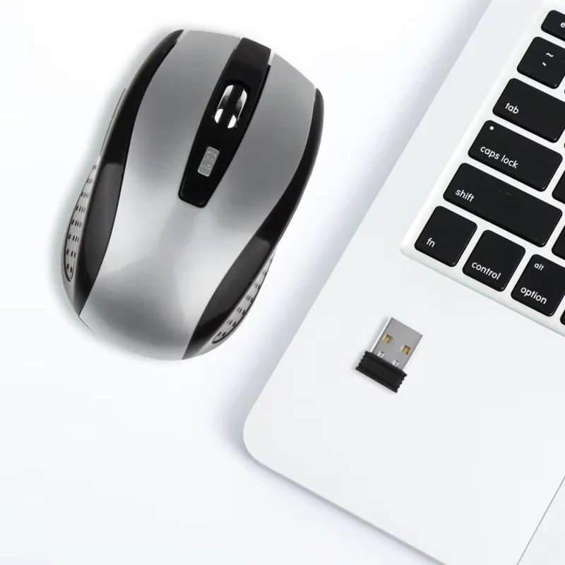 2.4G Wireless Mouse Gaming Mice Adjustable 1600DPI Optical Office Mouse Ergonomically-designed Mouse for Notebook PC MacBook 2.4G Wireless Mouse Gaming Mice Adjustable 1600DPI Optical Office Mouse Ergonomically-designed Mouse for Notebook PC MacBook