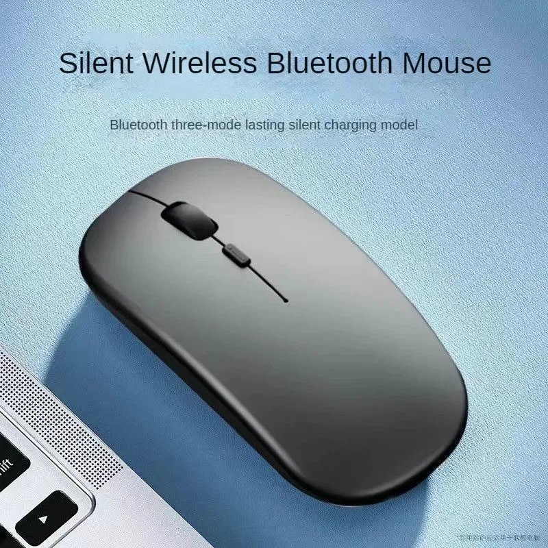Wireless Mouse For Laptop PC Bluetooth Rechargeable Mouses Computer Silent Mice USB mouse Ergonomic Gaming Mouse For Xiaomi Pad - Image 2
