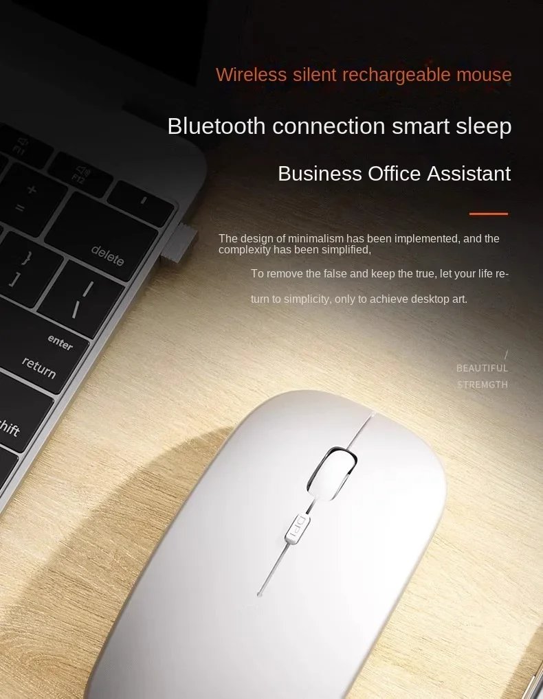 Wireless Mouse For Laptop PC Bluetooth Rechargeable Mouses Computer Silent Mice USB mouse Ergonomic Gaming Mouse For Xiaomi Pad Wireless Mouse For Laptop PC Bluetooth Rechargeable Mouses Computer Silent Mice USB mouse Ergonomic Gaming Mouse For Xiaomi Pad