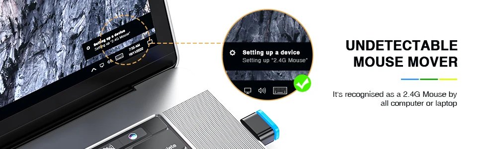 Undetectable Mouse Mover Keeps Computer Awake Simulate Mouse USB Mouse Jiggler Seenda Computer Accessories Undetectable Mouse Mover Keeps Computer Awake Simulate Mouse USB Mouse Jiggler Seenda Computer Accessories