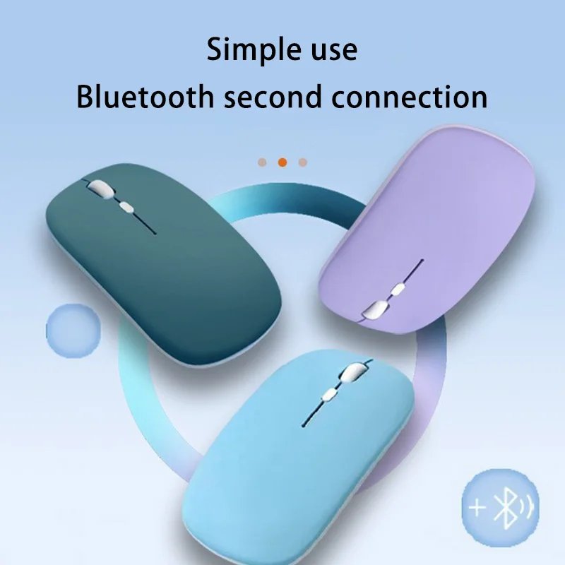 XIAOMI Wireless Bluetooth Mouse Portable Magic Silent Ergonomic Mice For Laptop iPad Tablet Mobile Phone Office Gaming 2026 NEW - Image 5