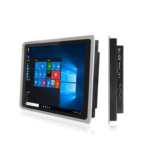 Industrial All-in-One PC Tablet 10-Point Touch Core i7 13th Gen Win 11 MES Workstation Mounted Embedded Computer