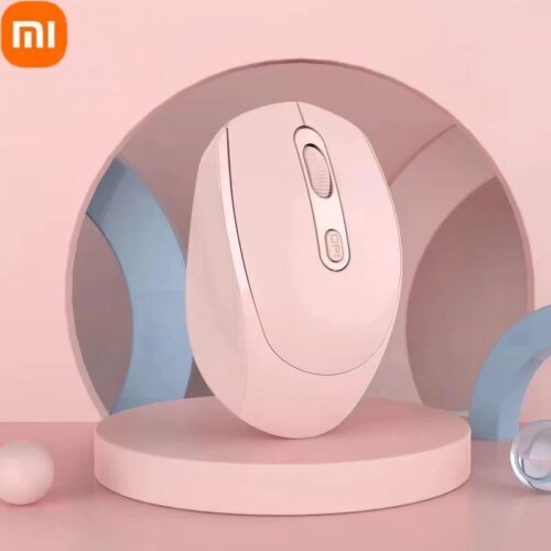 XIAOMI Wireless Mouse Silent Bluetooth-compatible 2.4G Dual Mode Rechargeable 1600 DPI For MacBook Laptop PC Game Office Girl