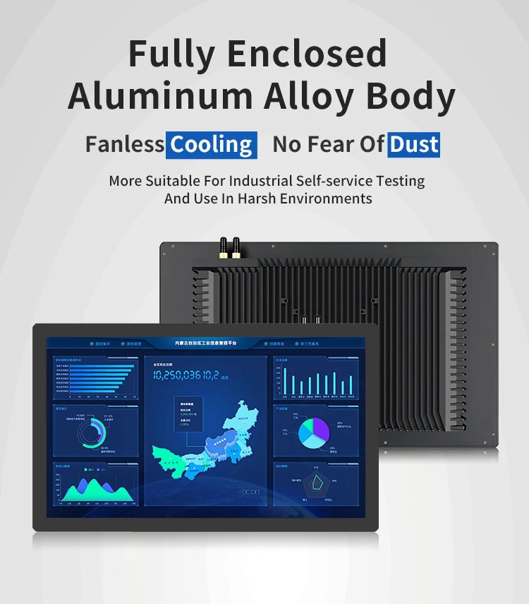 15.6 Inch All in One Capacitive Touch Screen PC Industrial Panel Computer 15.6 Inch All in One Capacitive Touch Screen PC Industrial Panel Computer
