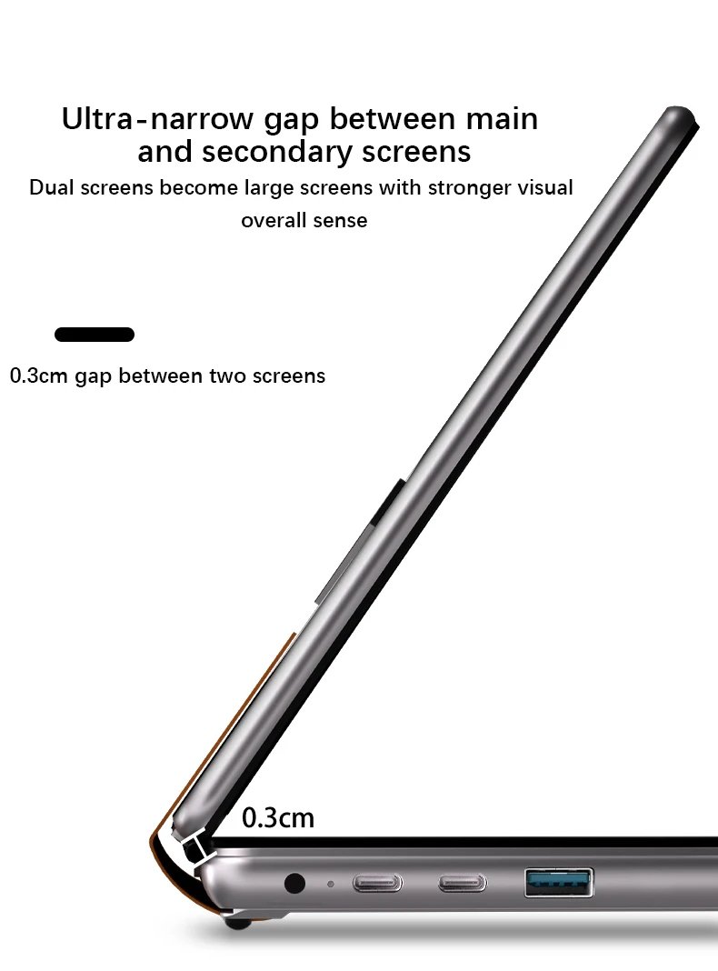 GLF-S2 10.9+10.95 Inch Dual Screen Laptop Intel i3 1215U N100 Touchscreen Notebook WIFI 6 180° flip Win11 Laptop Tablet Computer GLF-S2 10.9+10.95 Inch Dual Screen Laptop Intel i3 1215U N100 Touchscreen Notebook WIFI 6 180° flip Win11 Laptop Tablet Computer
