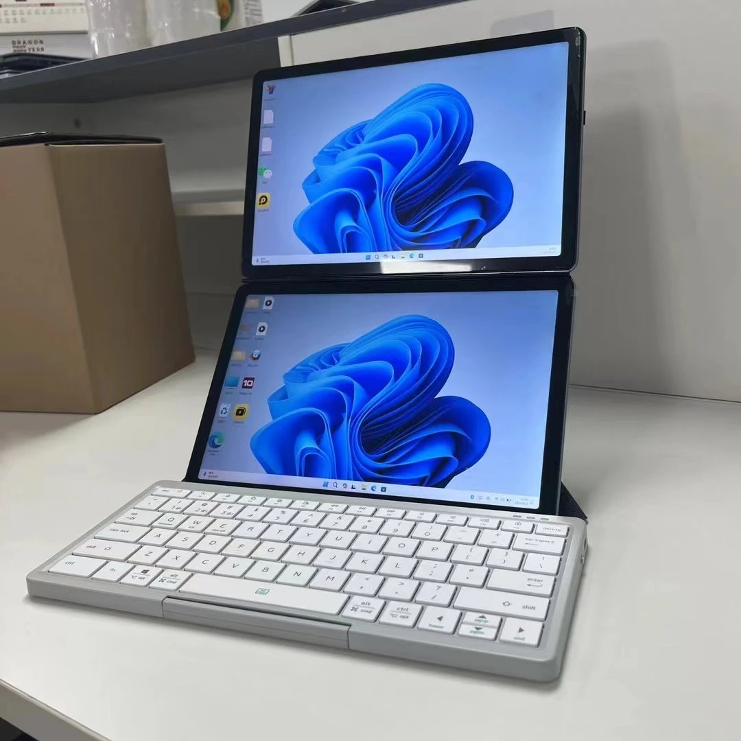 GLF-S2 10.9+10.95 Inch Dual Screen Laptop Intel i3 1215U N100 Touchscreen Notebook WIFI 6 180° flip Win11 Laptop Tablet Computer GLF-S2 10.9+10.95 Inch Dual Screen Laptop Intel i3 1215U N100 Touchscreen Notebook WIFI 6 180° flip Win11 Laptop Tablet Computer