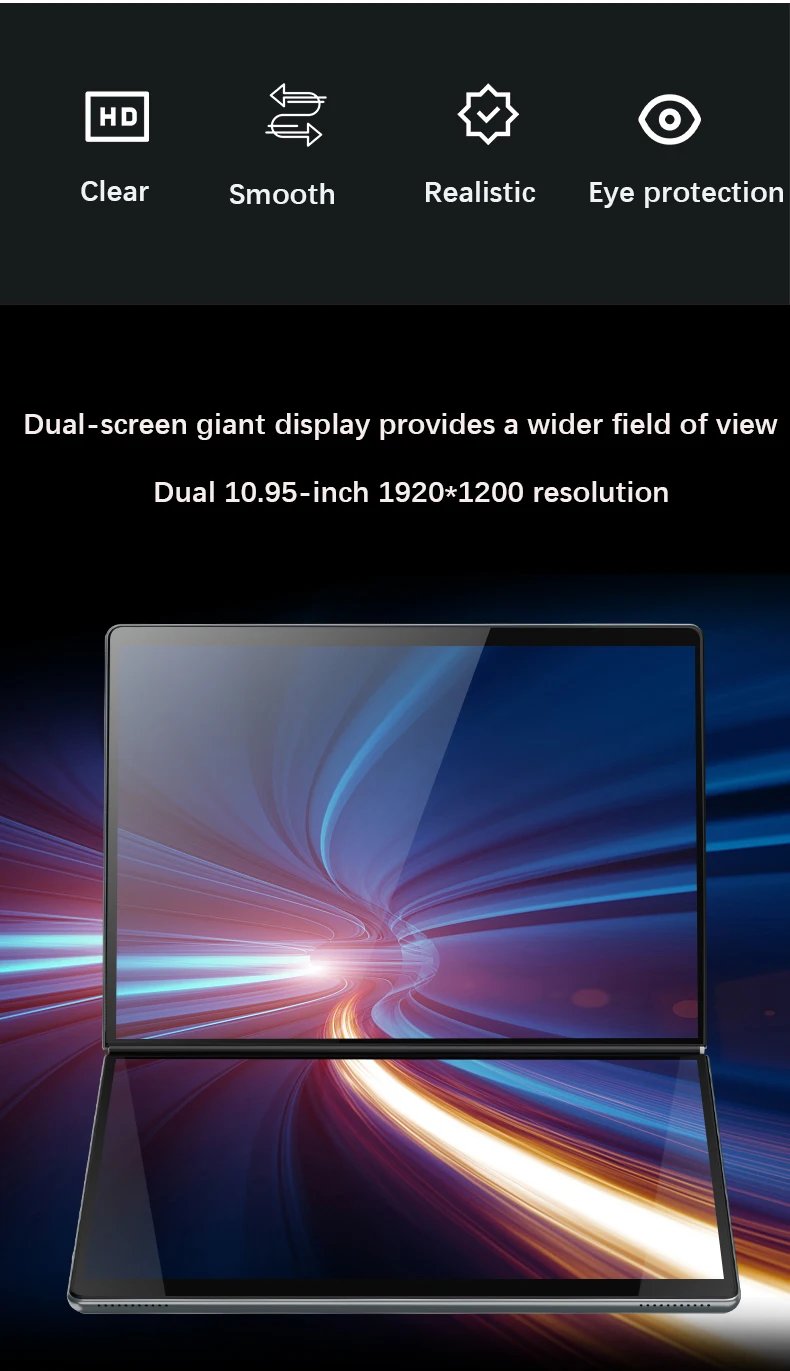 GLF-S2 10.9+10.95 Inch Dual Screen Laptop Intel i3 1215U N100 Touchscreen Notebook WIFI 6 180° flip Win11 Laptop Tablet Computer GLF-S2 10.9+10.95 Inch Dual Screen Laptop Intel i3 1215U N100 Touchscreen Notebook WIFI 6 180° flip Win11 Laptop Tablet Computer