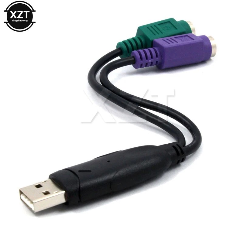 Usb Male to PS2 Female Adapter Cable Converter PS2 Keyboard Mouse Interface Cable Adapter Computer Accessories - Image 4