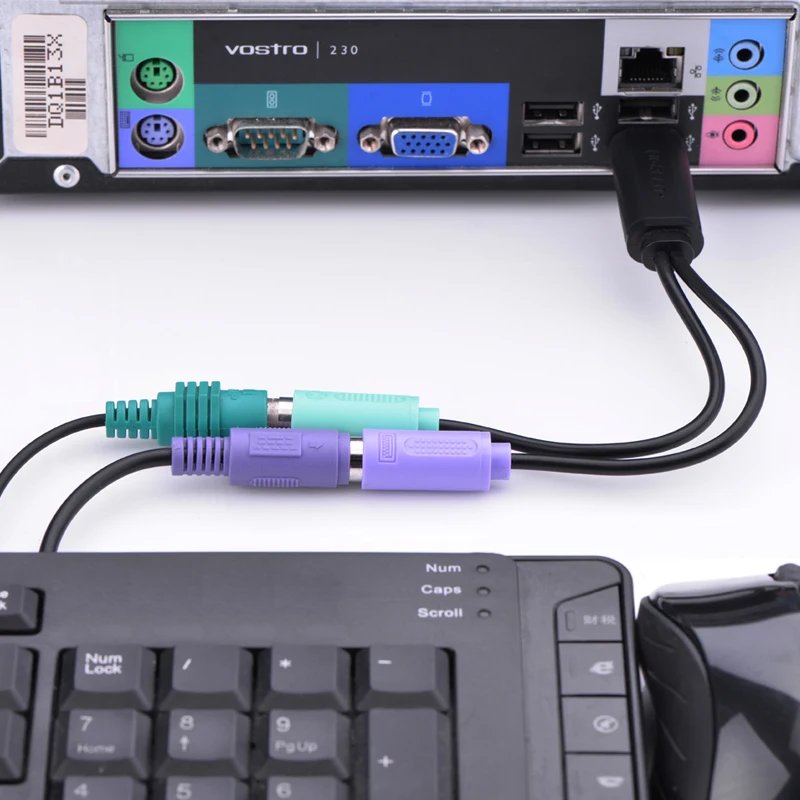 Usb Male to PS2 Female Adapter Cable Converter PS2 Keyboard Mouse Interface Cable Adapter Computer Accessories - Image 6