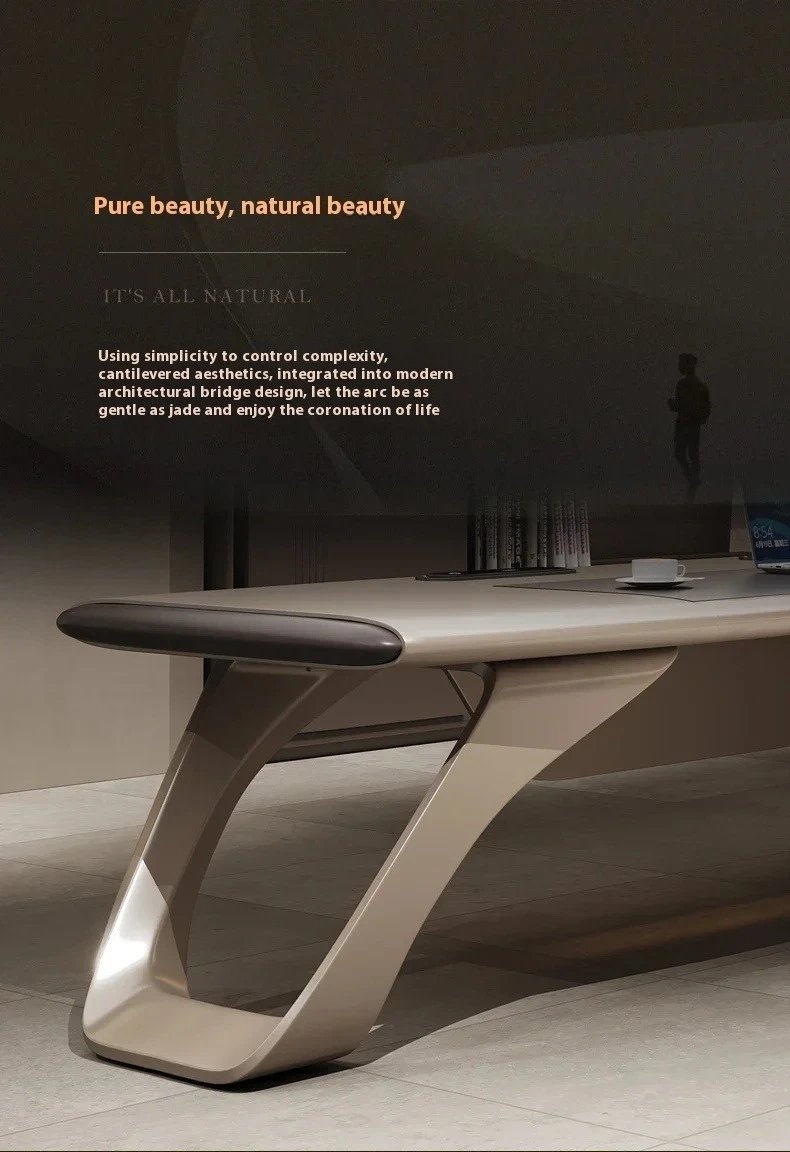Gaming Chair Coffee Tables Office Desk Work Adjustable Electric Height Desktop L Shaped Reception Table Acrylic Executive White