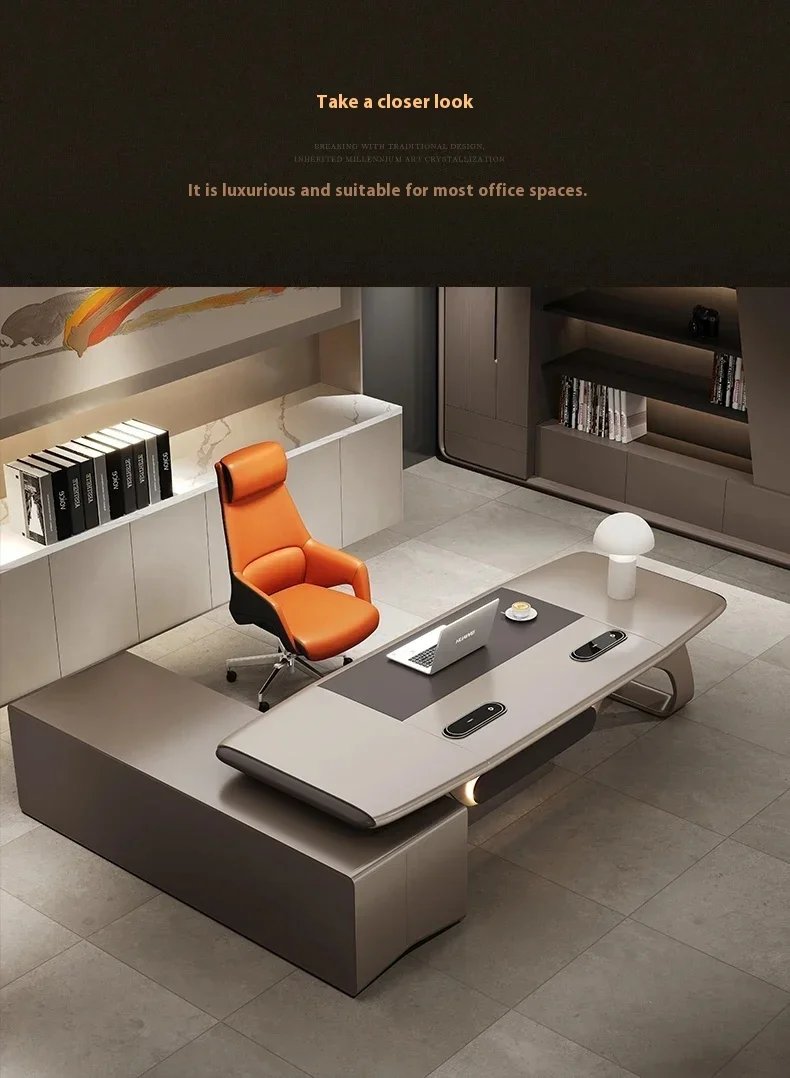 Gaming Chair Coffee Tables Office Desk Work Adjustable Electric Height Desktop L Shaped Reception Table Acrylic Executive White