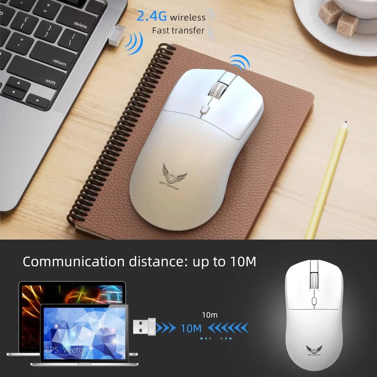 2.4G Wireless Mouse 3 Levels 1600 DPI Gaming Mouse Office Optical Mouse Ergonomic Mouse Mice for PC Computer Laptop Macbook 2.4G Wireless Mouse 3 Levels 1600 DPI Gaming Mouse Office Optical Mouse Ergonomic Mouse Mice for PC Computer Laptop Macbook