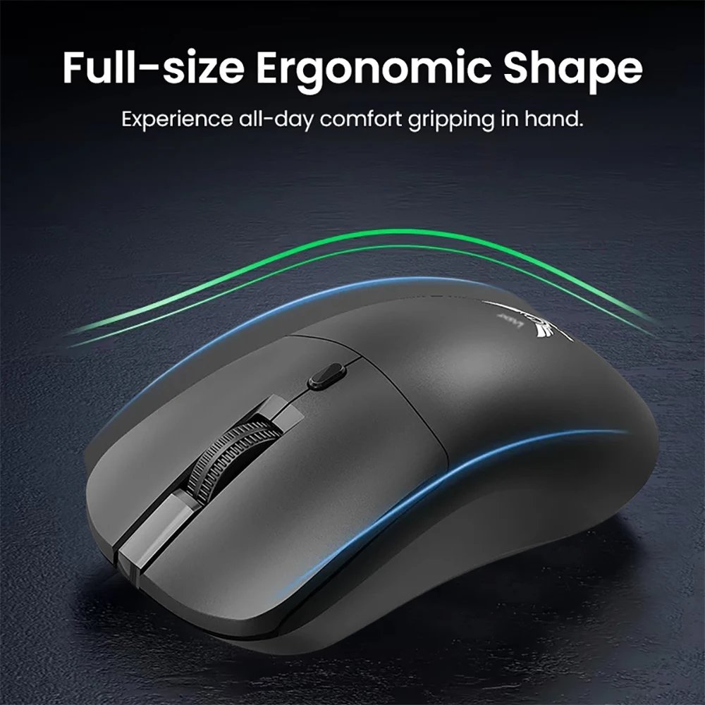 2.4G Wireless Mouse 3 Levels 1600 DPI Gaming Mouse Office Optical Mouse Ergonomic Mouse Mice for PC Computer Laptop Macbook - Image 5