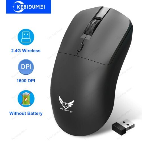 2.4G Wireless Mouse 3 Levels 1600 DPI Gaming Mouse Office Optical Mouse Ergonomic Mouse Mice for PC Computer Laptop Macbook