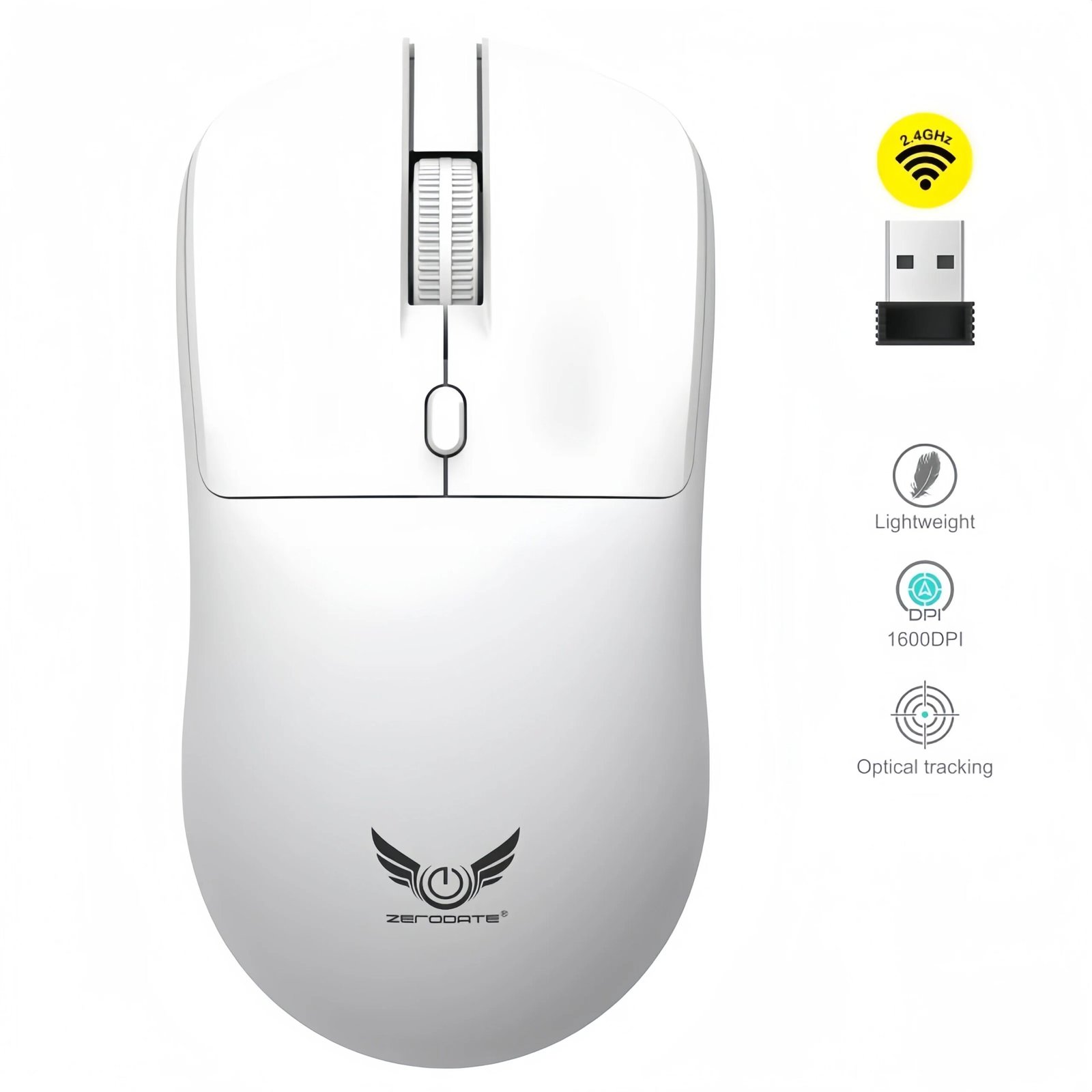 2.4G Wireless Mouse 3 Levels 1600 DPI Gaming Mouse Office Optical Mouse Ergonomic Mouse Mice for PC Computer Laptop Macbook 2.4G Wireless Mouse 3 Levels 1600 DPI Gaming Mouse Office Optical Mouse Ergonomic Mouse Mice for PC Computer Laptop Macbook