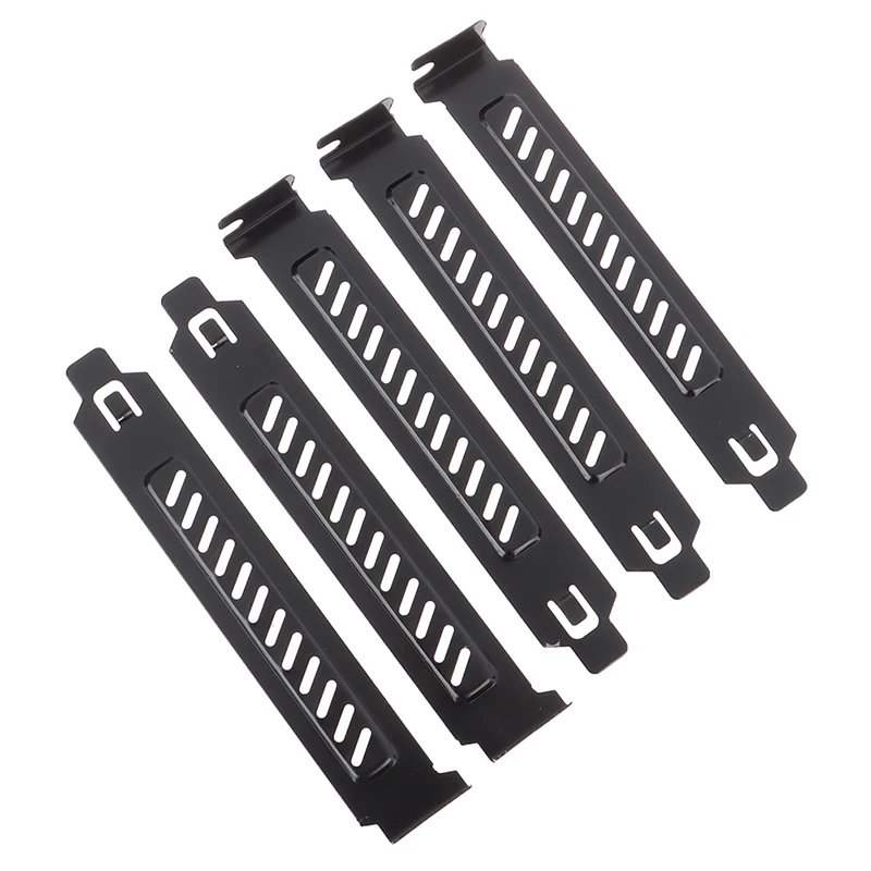 5Pcs New PCI Slot Cover/PCI Graphics Card Blanks Dust Cover Filter Blanking Board Ventilation PC Computer Case