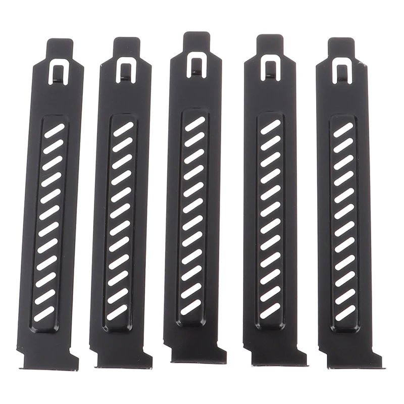 5Pcs New PCI Slot Cover/PCI Graphics Card Blanks Dust Cover Filter Blanking Board Ventilation PC Computer Case