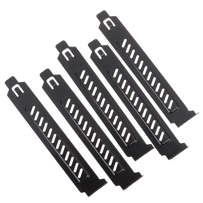 5Pcs New PCI Slot Cover/PCI Graphics Card Blanks Dust Cover Filter Blanking Board Ventilation PC Computer Case