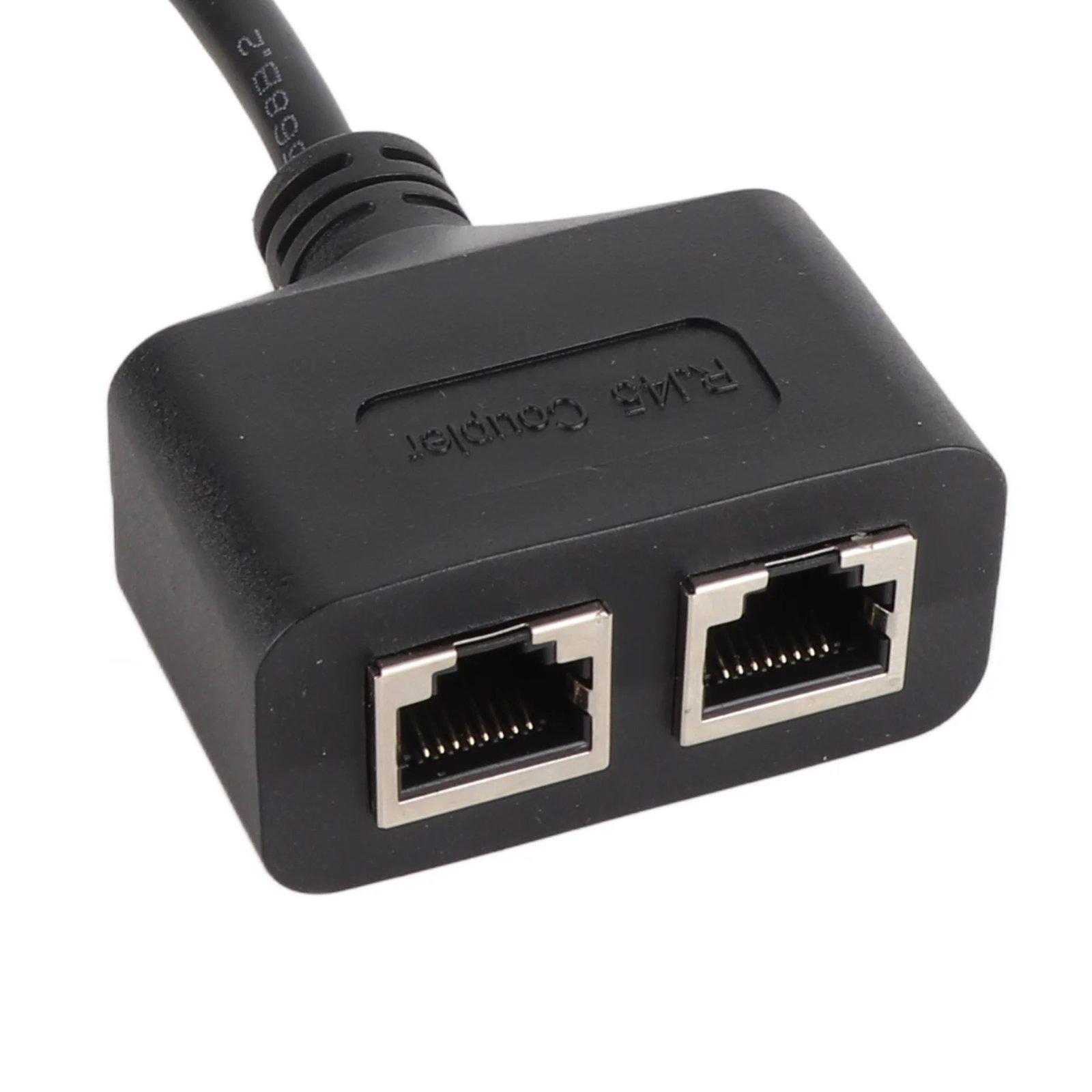 Universal RJ45 Ethernet Adapter Cable Extension 1 to 2 Port Excellent Connection Transmission Splitter Adapter for Home Office Universal RJ45 Ethernet Adapter Cable Extension 1 to 2 Port Excellent Connection Transmission Splitter Adapter for Home Office