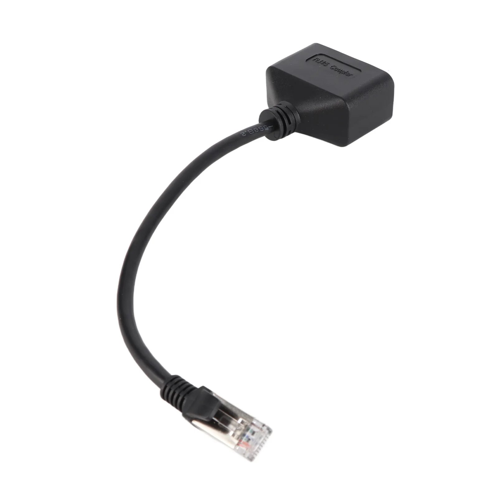 Universal RJ45 Ethernet Adapter Cable Extension 1 to 2 Port Excellent Connection Transmission Splitter Adapter for Home Office Universal RJ45 Ethernet Adapter Cable Extension 1 to 2 Port Excellent Connection Transmission Splitter Adapter for Home Office