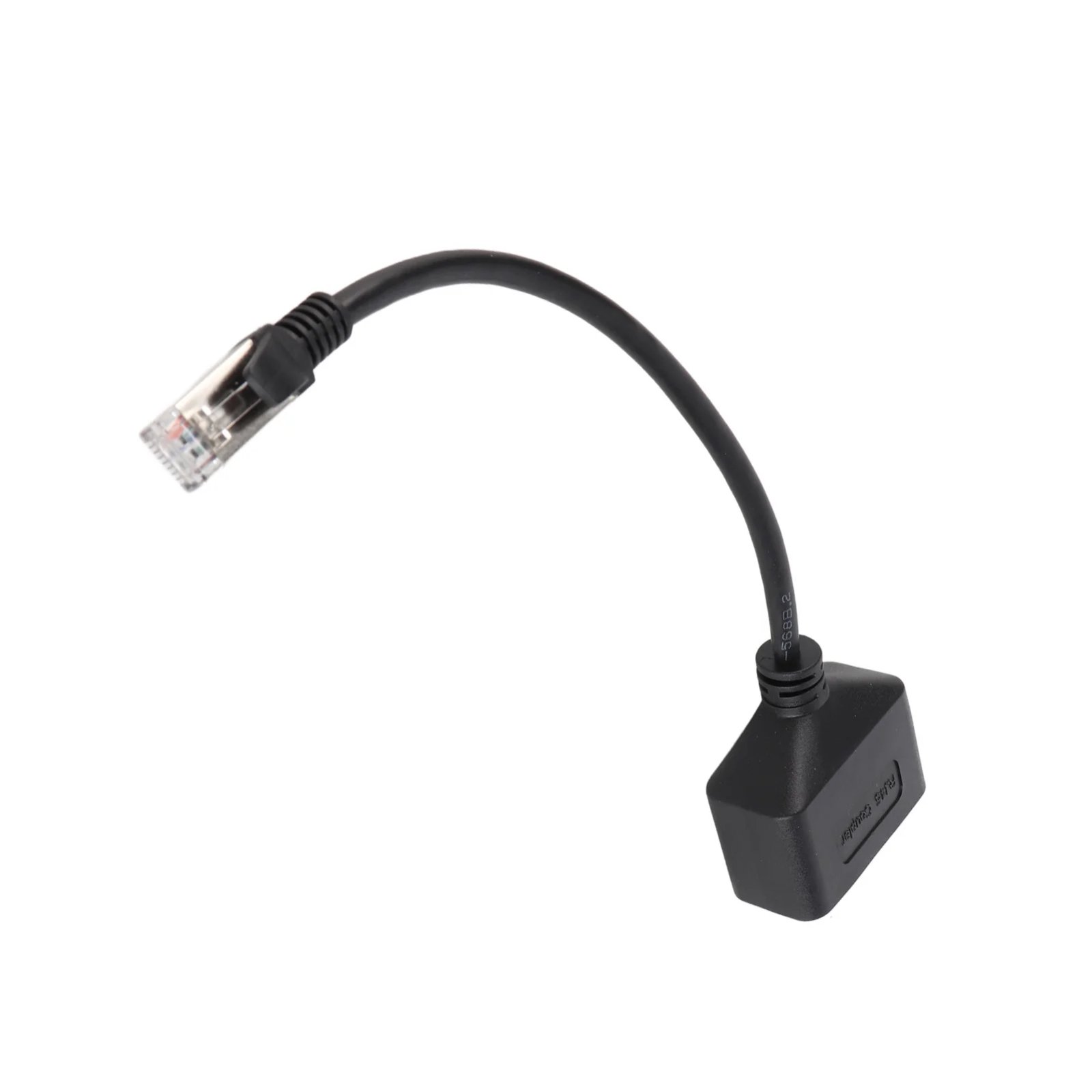 Universal RJ45 Ethernet Adapter Cable Extension 1 to 2 Port Excellent Connection Transmission Splitter Adapter for Home Office - Image 2