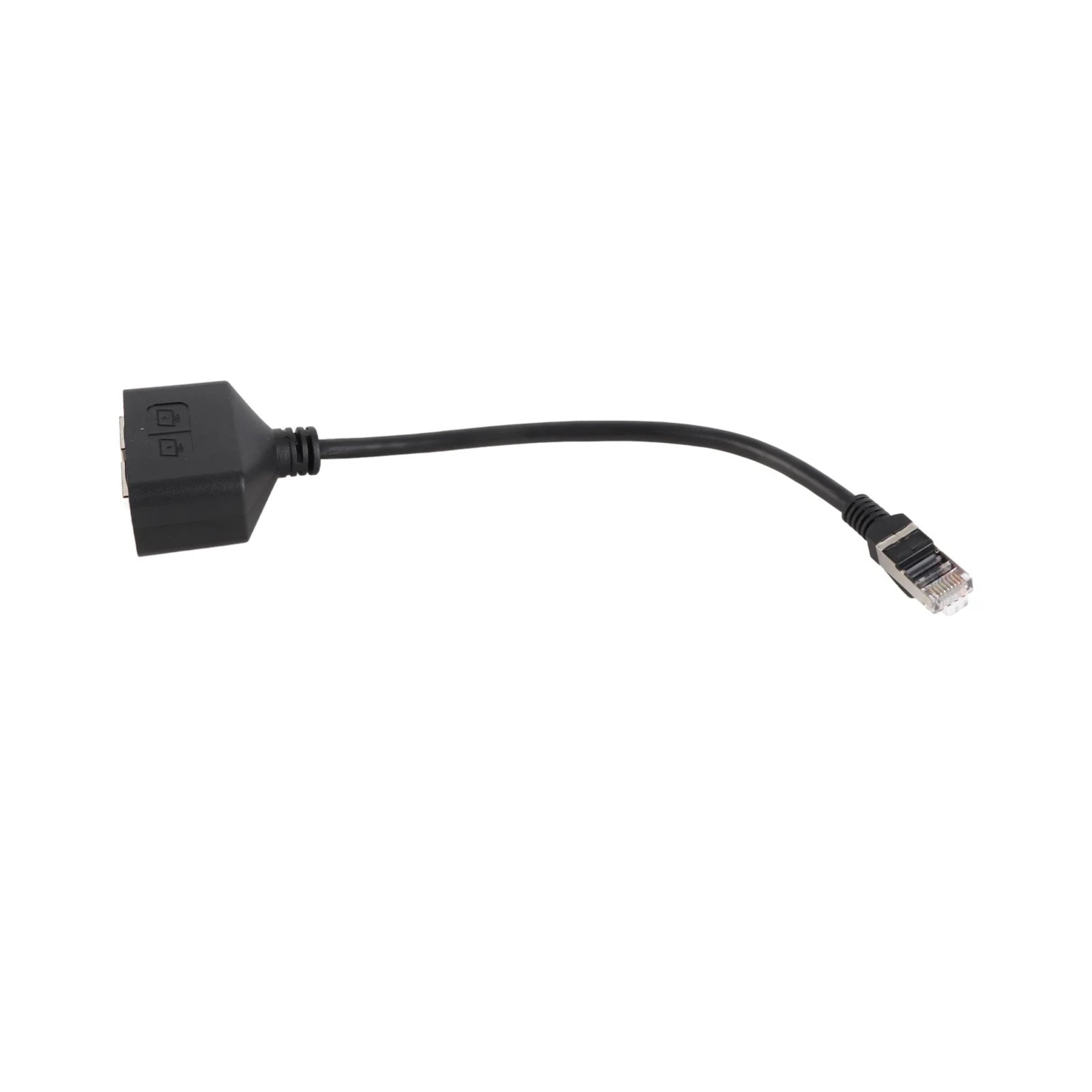 Universal RJ45 Ethernet Adapter Cable Extension 1 to 2 Port Excellent Connection Transmission Splitter Adapter for Home Office Universal RJ45 Ethernet Adapter Cable Extension 1 to 2 Port Excellent Connection Transmission Splitter Adapter for Home Office