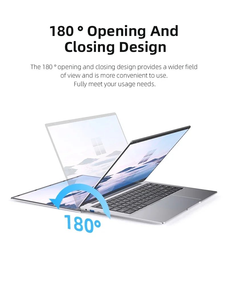 Laptop Intel i7 14.1 Inch 12GB RAM 512GB 1TB SSD Lightweight Business Computer Notebook FHD Gaming Portable Notebook Windows 11 - Image 3