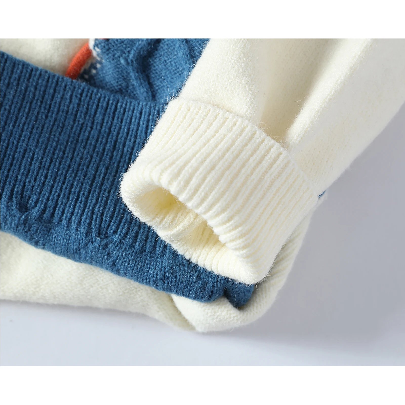 2025 Fall Winter Warm Men Sweaters Korean Style Patchwork Pullovers Round Neck Knitted Sweater Men Women Fashion Knitwear 2025 Fall Winter Warm Men Sweaters Korean Style Patchwork Pullovers Round Neck Knitted Sweater Men Women Fashion Knitwear