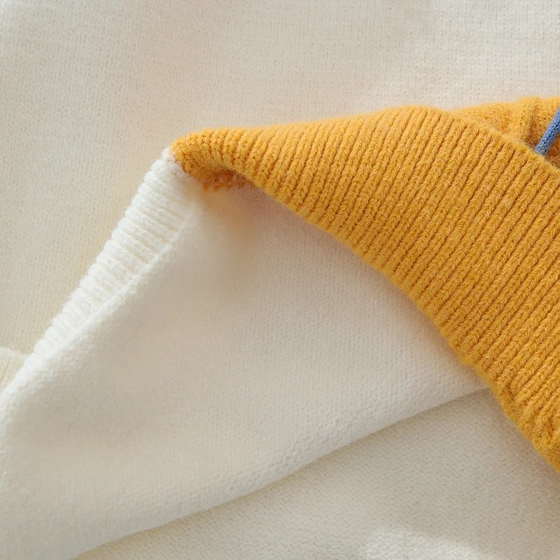 2025 Fall Winter Warm Men Sweaters Korean Style Patchwork Pullovers Round Neck Knitted Sweater Men Women Fashion Knitwear 2025 Fall Winter Warm Men Sweaters Korean Style Patchwork Pullovers Round Neck Knitted Sweater Men Women Fashion Knitwear
