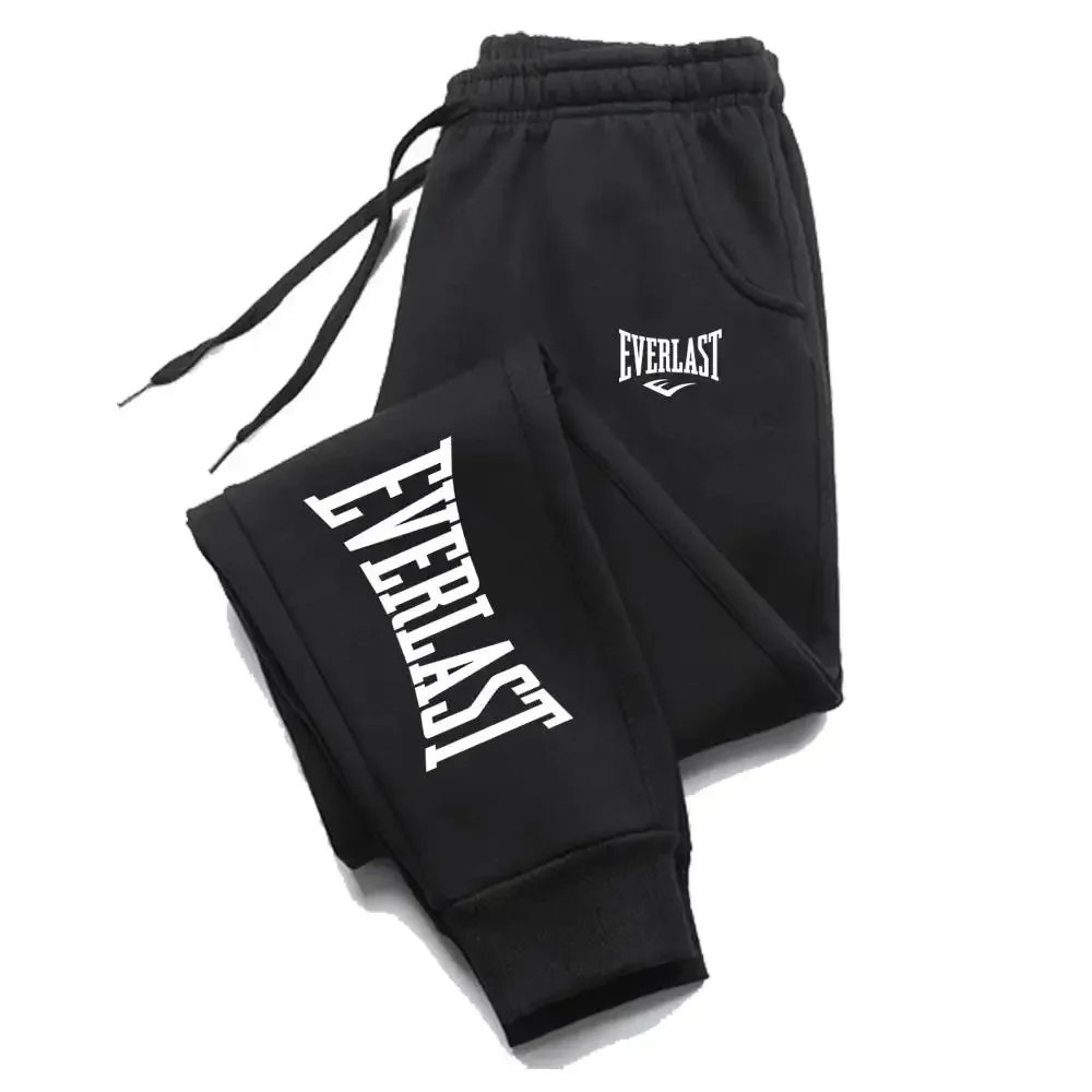 2025 Trousers Fleece Streetwear Sport Oversized Jogger Sweat Pants EVERLAST Men Women Jogging Sweatpants Running 2025 Clothing - Image 3