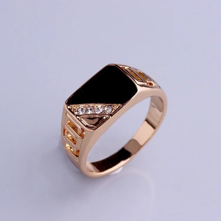 New Metal Glossy Rings for Men Geometric Width Signet Square Finger Punk Style Fashion Ring Jewelry Accessories Anillo Hombre New Metal Glossy Rings for Men Geometric Width Signet Square Finger Punk Style Fashion Ring Jewelry Accessories Anillo Hombre