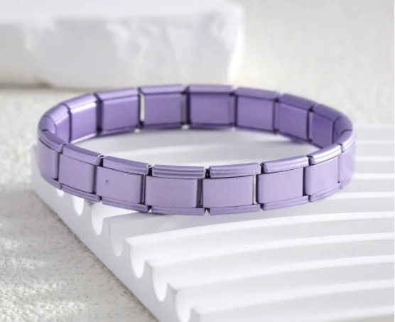 Italian Charm Link Stainless Steel Golden Bracelet for Woman Men DIY Making 9mm Bead Silver Color Retro Bangle Jewelry Wholesale Italian Charm Link Stainless Steel Golden Bracelet for Woman Men DIY Making 9mm Bead Silver Color Retro Bangle Jewelry Wholesale