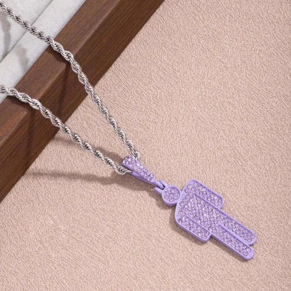 Fashionable Cartoon Little Man Pendant Zircon Luxury Rhinestone Pendant Trendy Crooked Head Necklace Pendant Unisex Pendant Fashionable Cartoon Little Man Pendant Zircon Luxury Rhinestone Pendant Trendy Crooked Head Necklace Pendant Unisex Pendant
